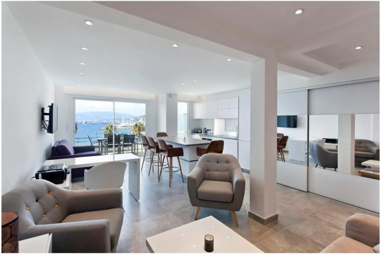 Ref 1229 - Cannes Croisette - Sea View Apartment For Rent 0*,
