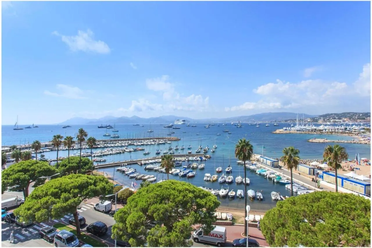 Ref 1229 - Cannes Croisette - Sea View Apartment For Rent Fransa